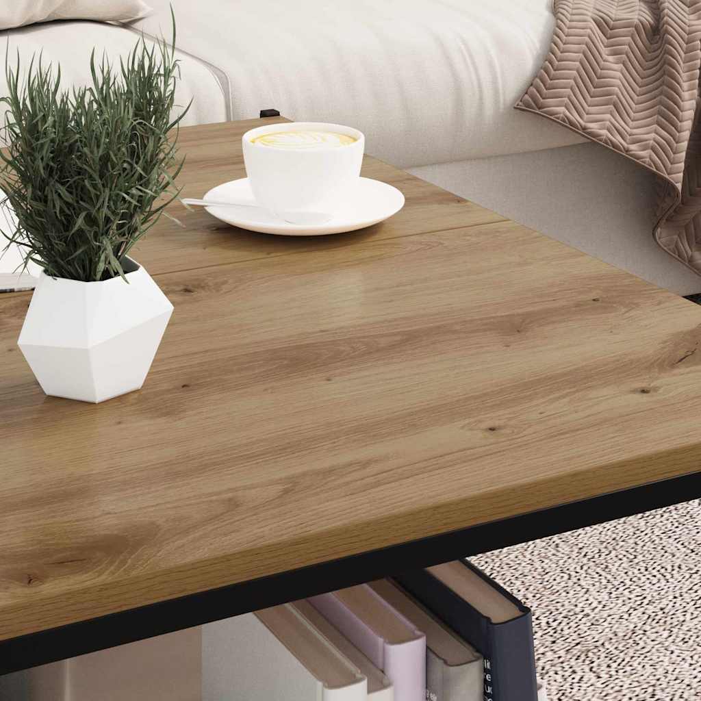 vidaXL Półka na książki 4 pcs Brązowy 80 x 40 x 1,5 cm