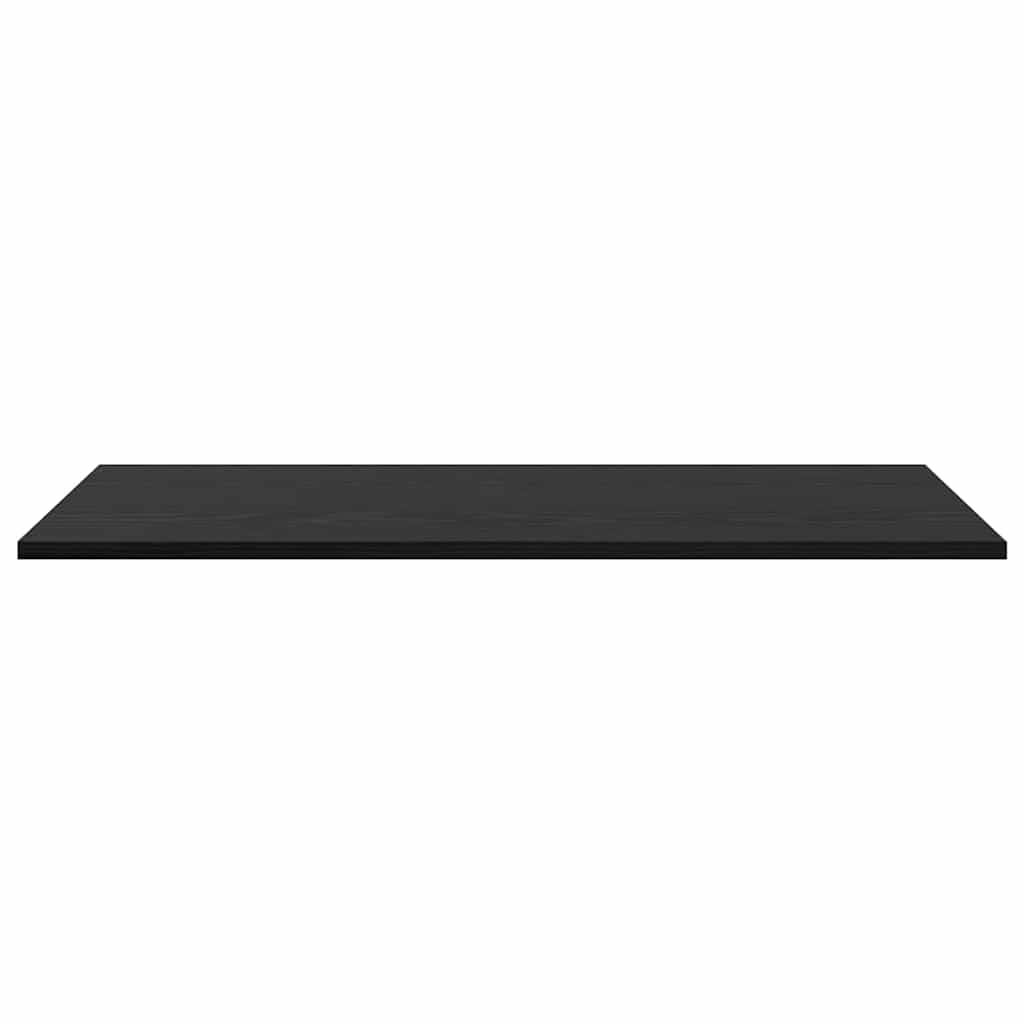 vidaXL Półka na książki 4 pcs Czarny 80 x 40 x 1,5 cm