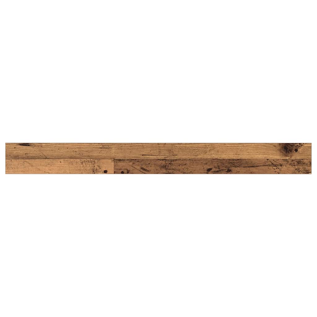 vidaXL Półka na książki 4 pcs Brązowy 100 x 10 x 1,5 cm
