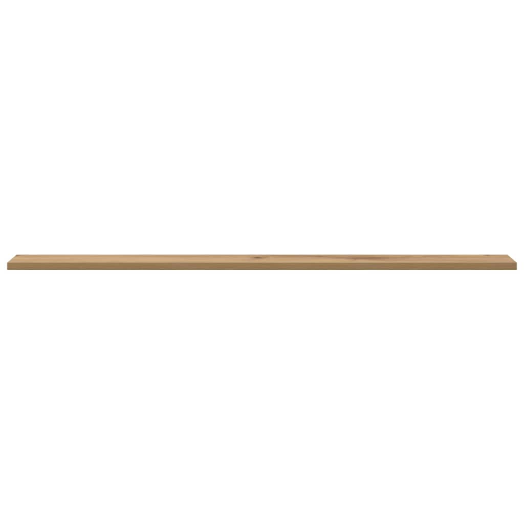 vidaXL Półka na książki 4 pcs Brązowy 100 x 10 x 1,5 cm