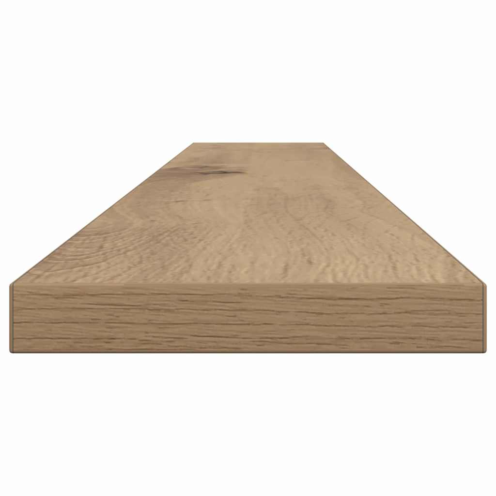 vidaXL Półka na książki 4 pcs Brązowy 100 x 10 x 1,5 cm