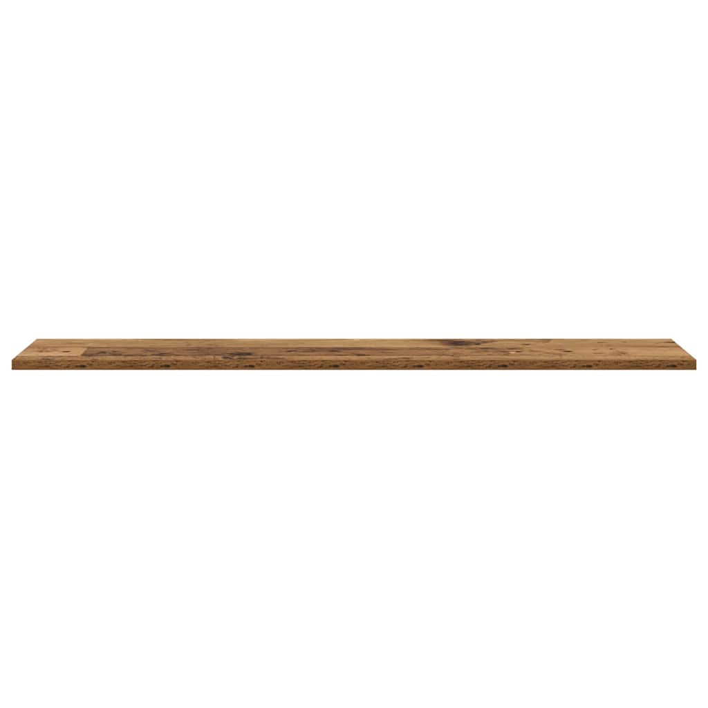 vidaXL Półka na książki 4 pcs Brązowy 100 x 20 x 1,5 cm