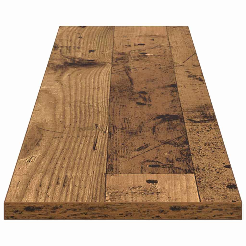 vidaXL Półka na książki 4 pcs Brązowy 100 x 20 x 1,5 cm