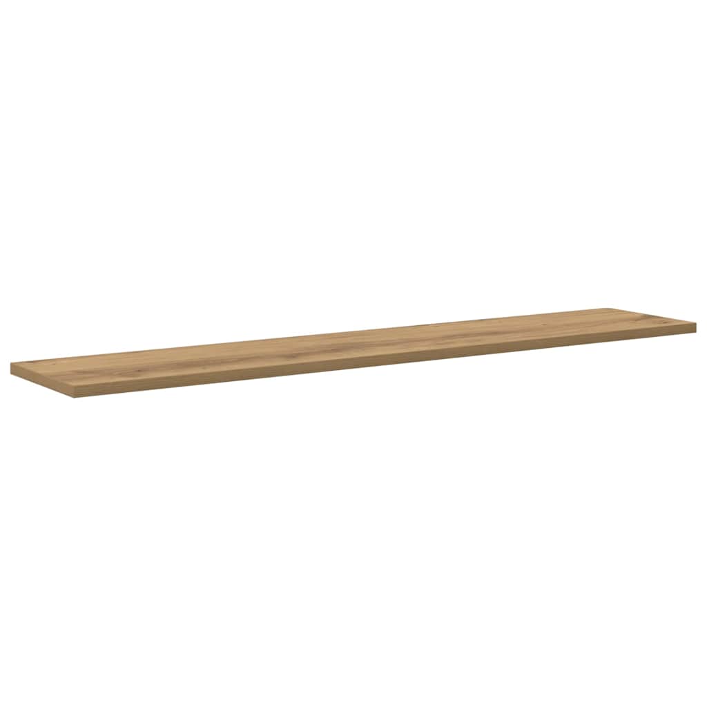 vidaXL Półka na książki 4 pcs Brązowy 100 x 20 x 1,5 cm