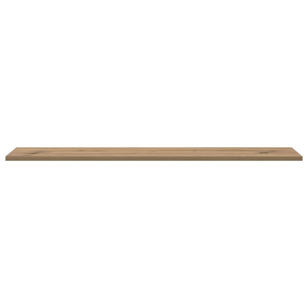 vidaXL Półka na książki 4 pcs Brązowy 100 x 20 x 1,5 cm