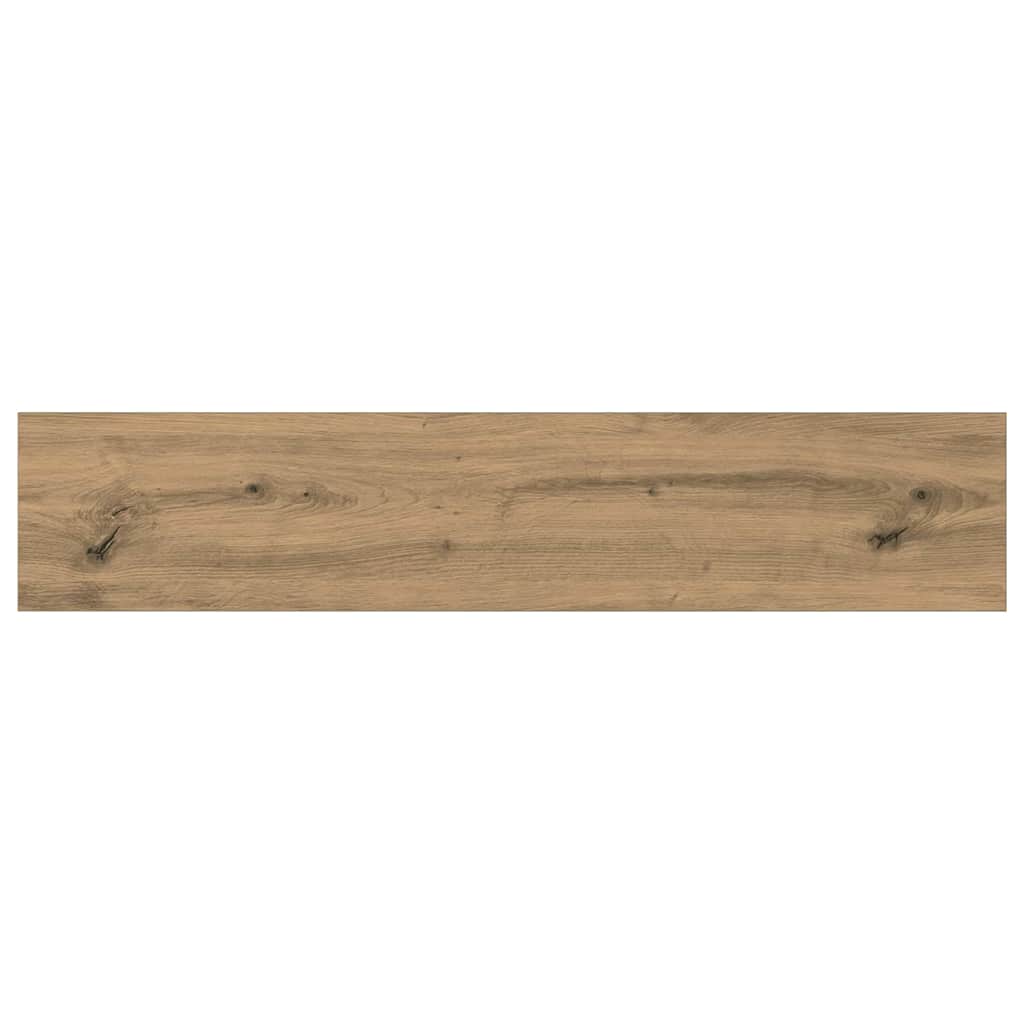 vidaXL Półka na książki 4 pcs Brązowy 100 x 20 x 1,5 cm