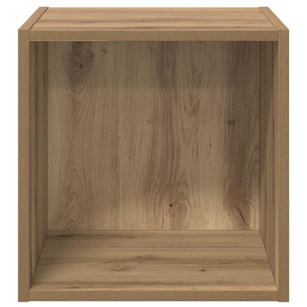 vidaXL Szafka ścienna z półką 2 pcs Dąb rzemieślniczy 37 x 37 x 37 cm