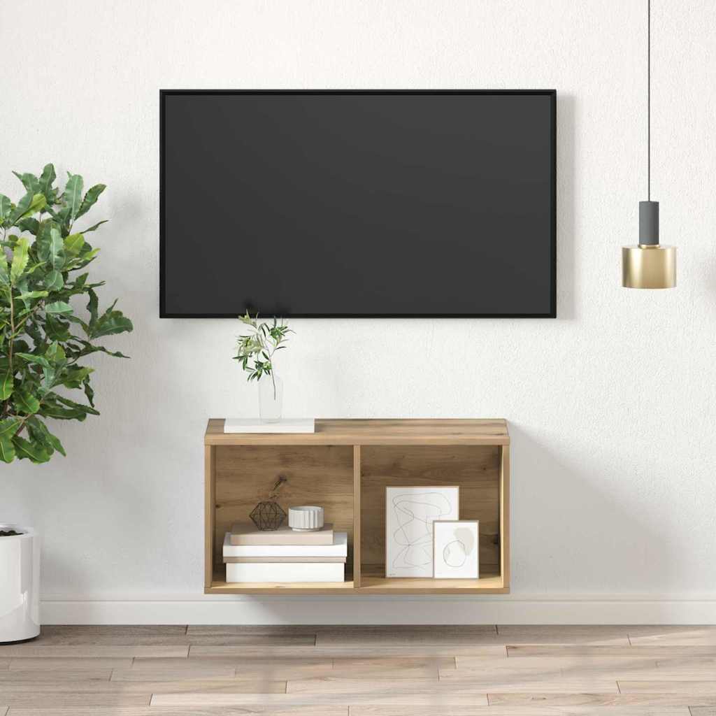 vidaXL Zestaw szafek RTV Dąb rzemieślniczy 37 x 37 x 72 cm