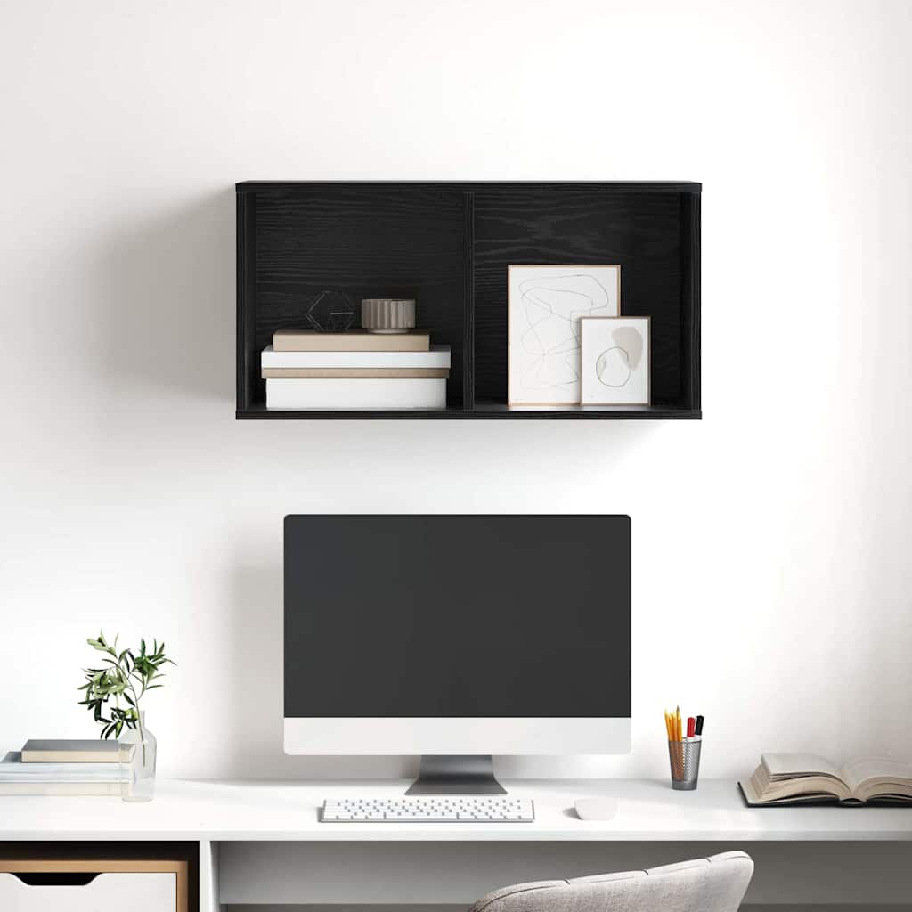 vidaXL Zestaw szafek RTV Czarny Dąb 37 x 37 x 72 cm