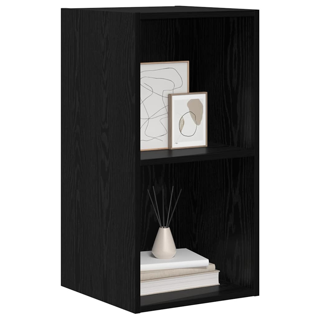 vidaXL Zestaw szafek RTV Czarny Dąb 37 x 37 x 72 cm