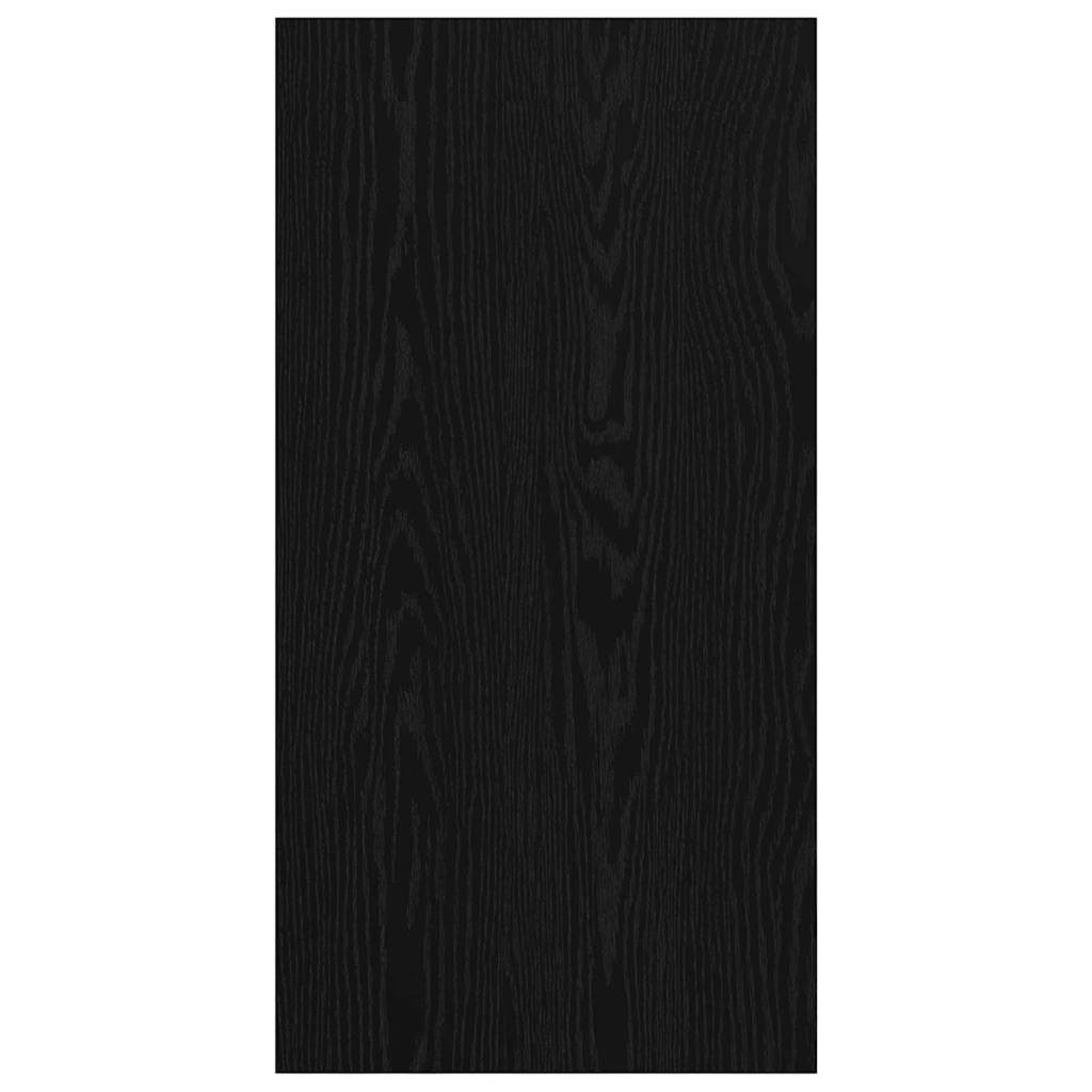 vidaXL Zestaw szafek RTV Czarny Dąb 37 x 37 x 72 cm