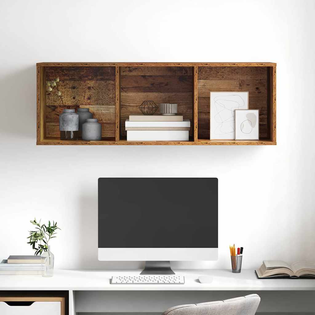 vidaXL Zestaw szafek RTV Stare drewno 37 x 37 x 107 cm