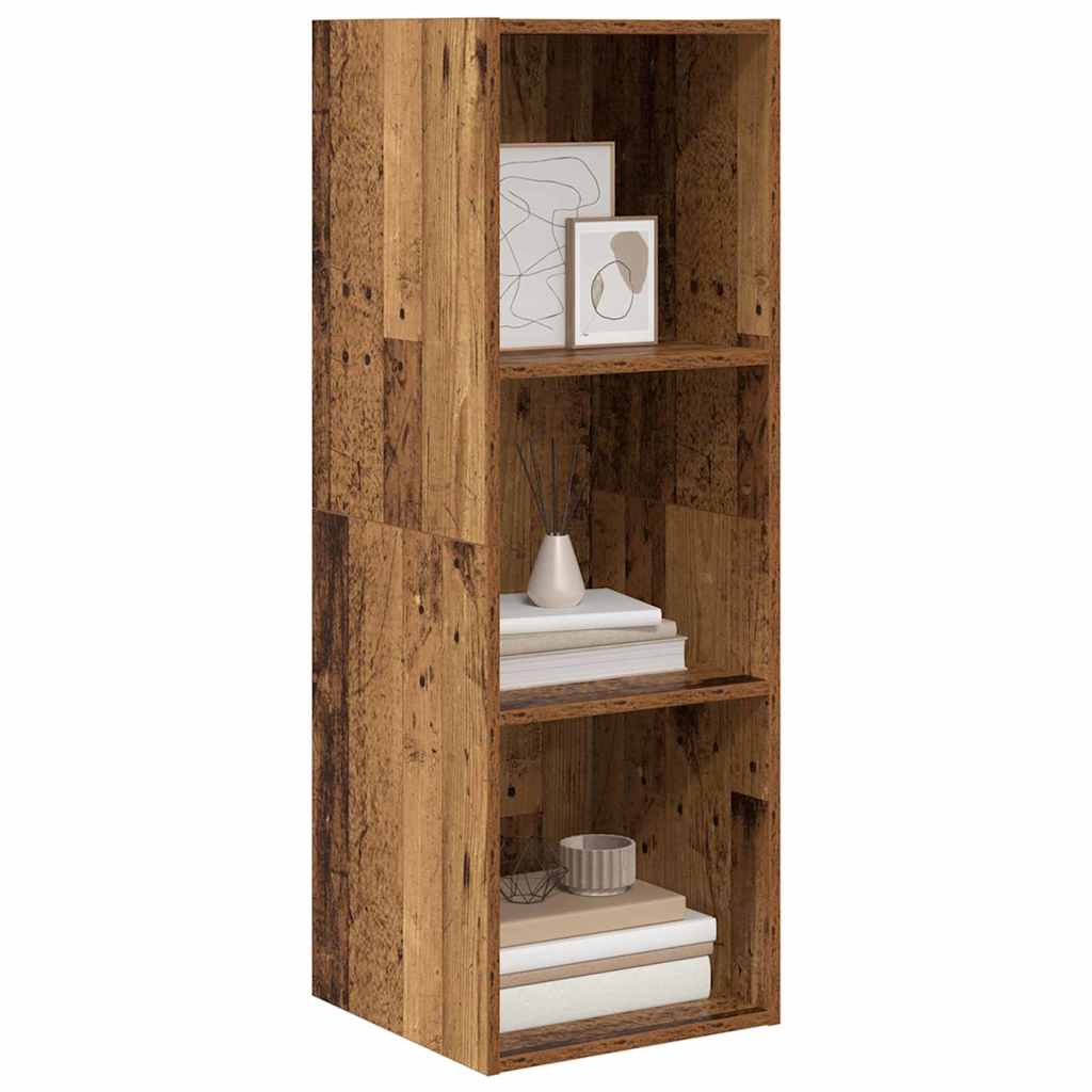 vidaXL Zestaw szafek RTV Stare drewno 37 x 37 x 107 cm