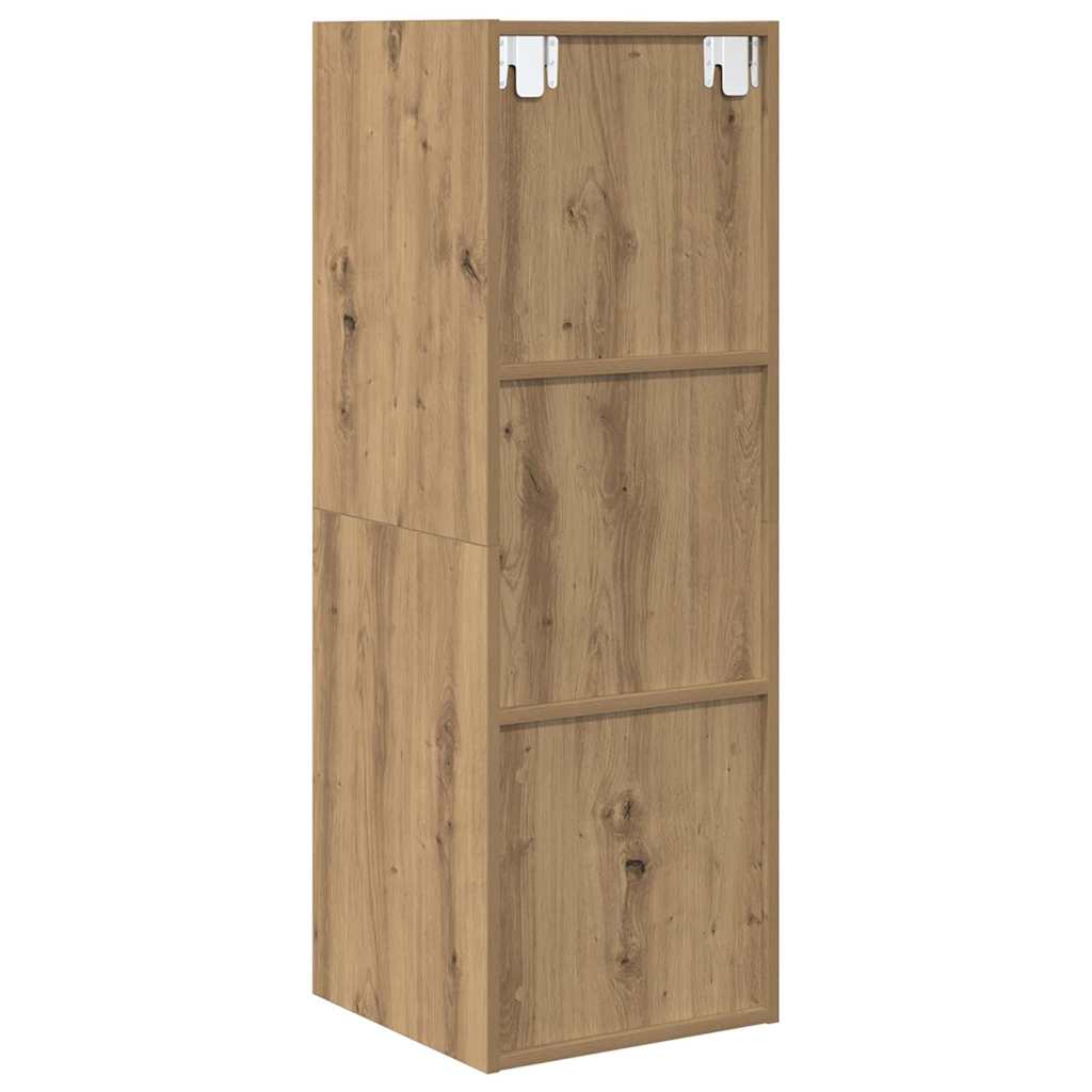 vidaXL Zestaw szafek RTV Dąb rzemieślniczy 37 x 37 x 107 cm
