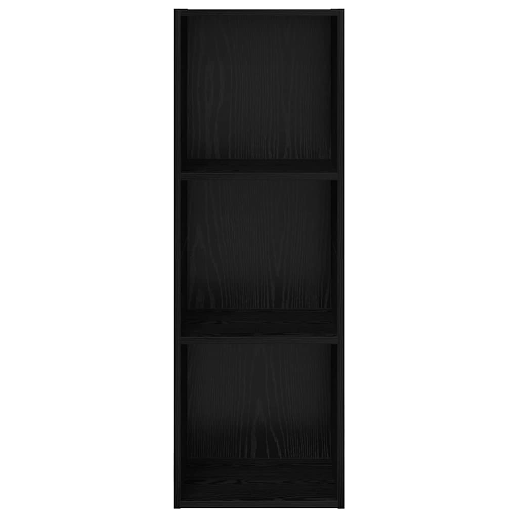 vidaXL Zestaw szafek RTV Czarny Dąb 37 x 37 x 107 cm