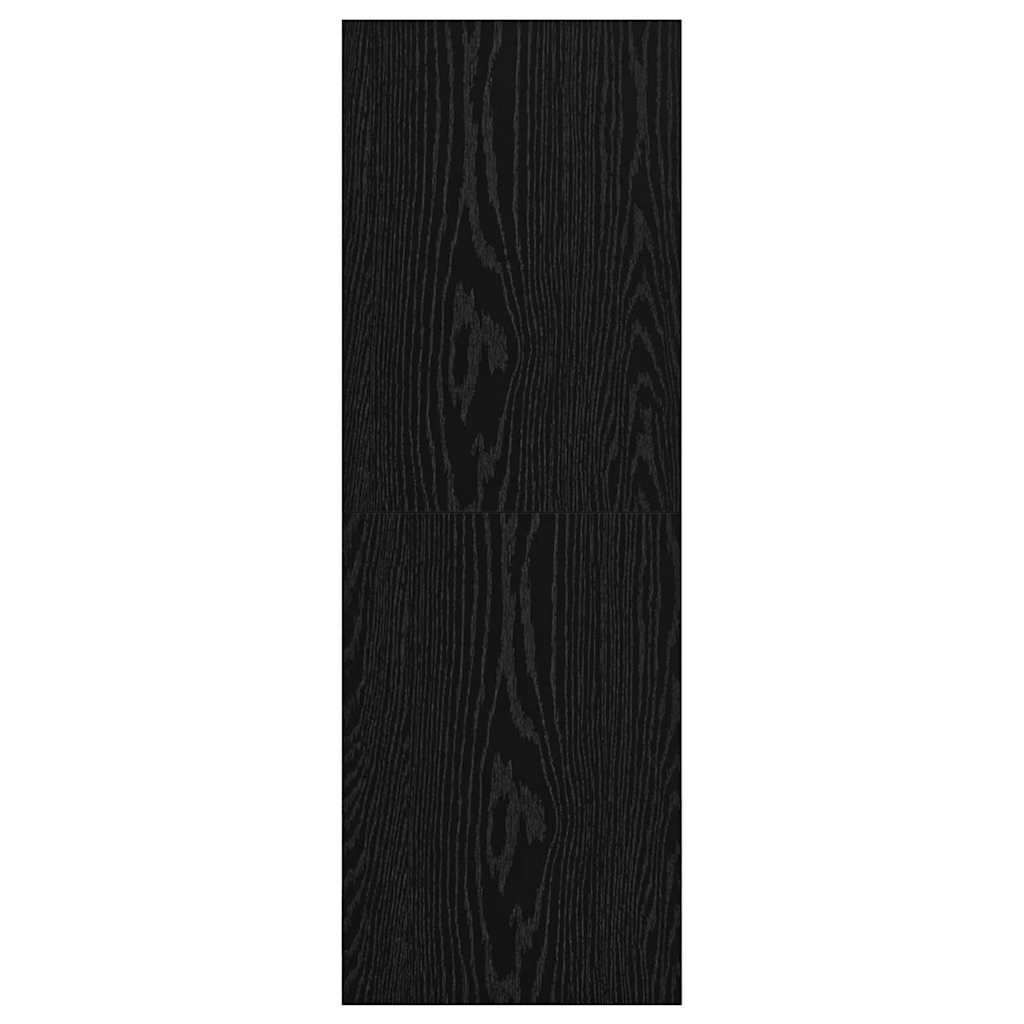 vidaXL Zestaw szafek RTV Czarny Dąb 37 x 37 x 107 cm