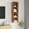 vidaXL Zestaw szafek RTV Stare drewno 37 x 37 x 142,5 cm