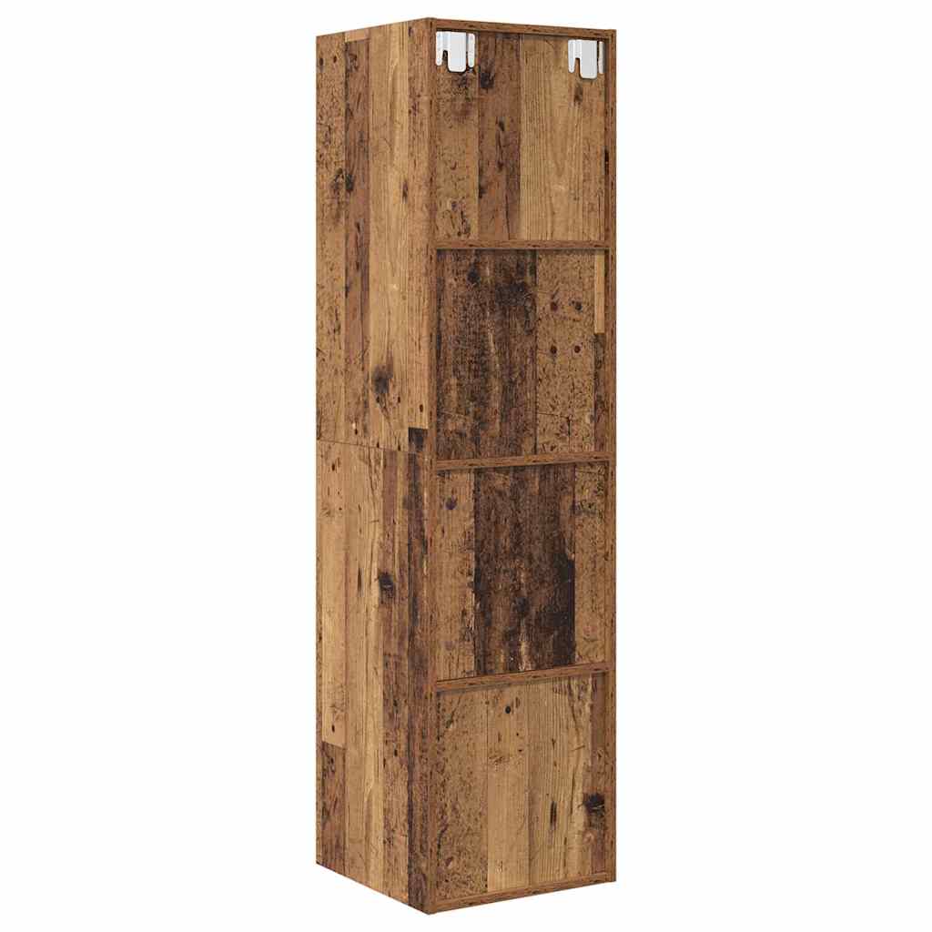 vidaXL Zestaw szafek RTV Stare drewno 37 x 37 x 142,5 cm