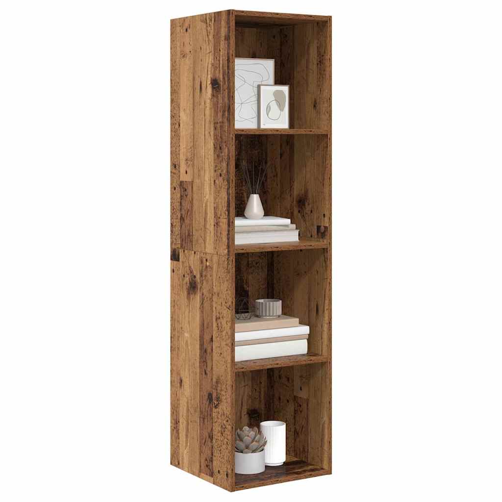 vidaXL Zestaw szafek RTV Stare drewno 37 x 37 x 142,5 cm