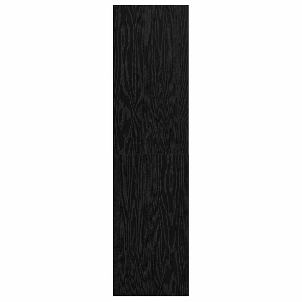 vidaXL Zestaw szafek RTV Czarny Dąb 37 x 37 x 142,5 cm
