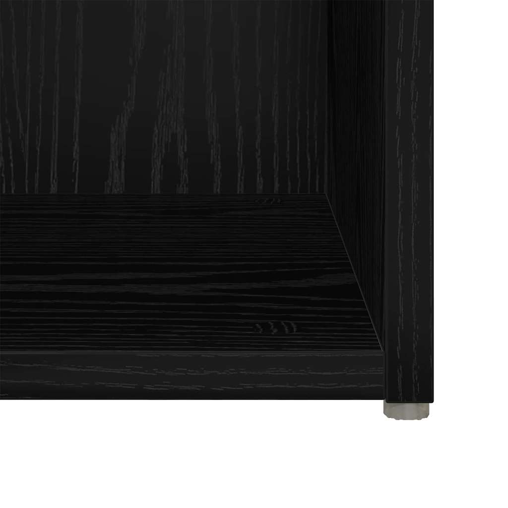 vidaXL Zestaw szafek RTV 2 pcs 37 x 35 x 37,5 cm Czarny