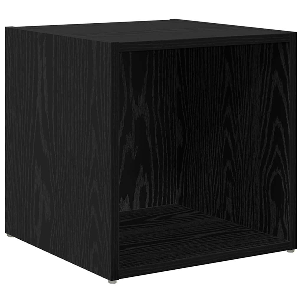 vidaXL Zestaw szafek RTV 2 pcs 37 x 35 x 37,5 cm Czarny