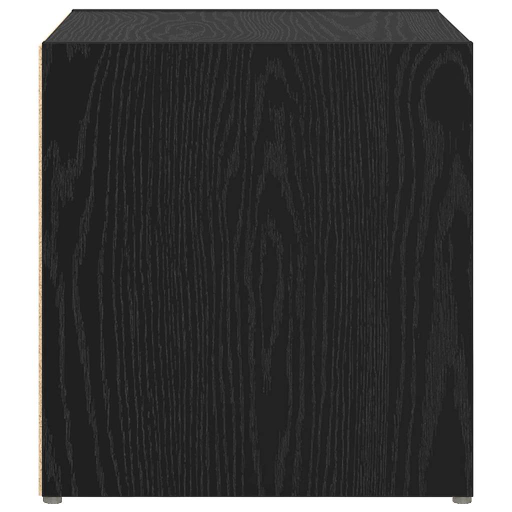 vidaXL Zestaw szafek RTV 2 pcs 37 x 35 x 37,5 cm Czarny