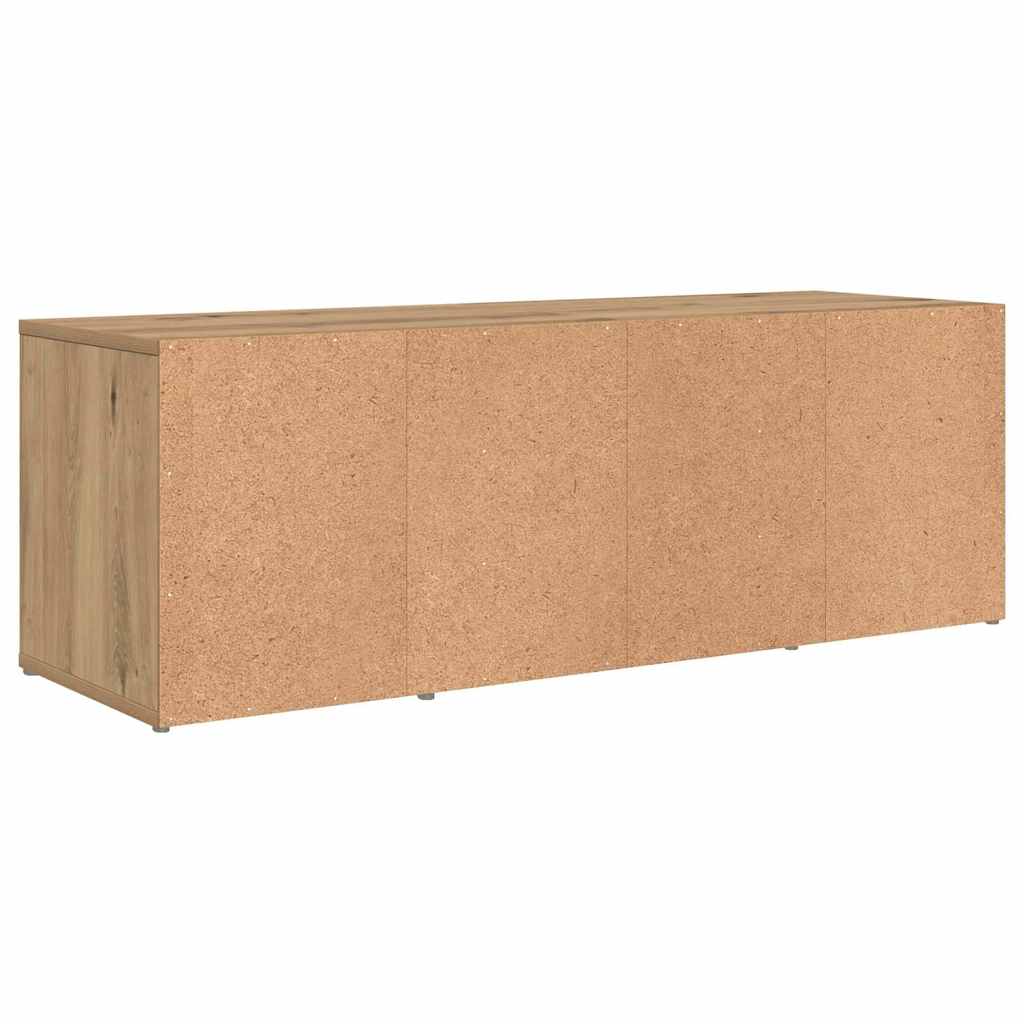 vidaXL Zestaw szafek RTV Montowane na ścianie Brązowy 72 x 35 x 37 cm