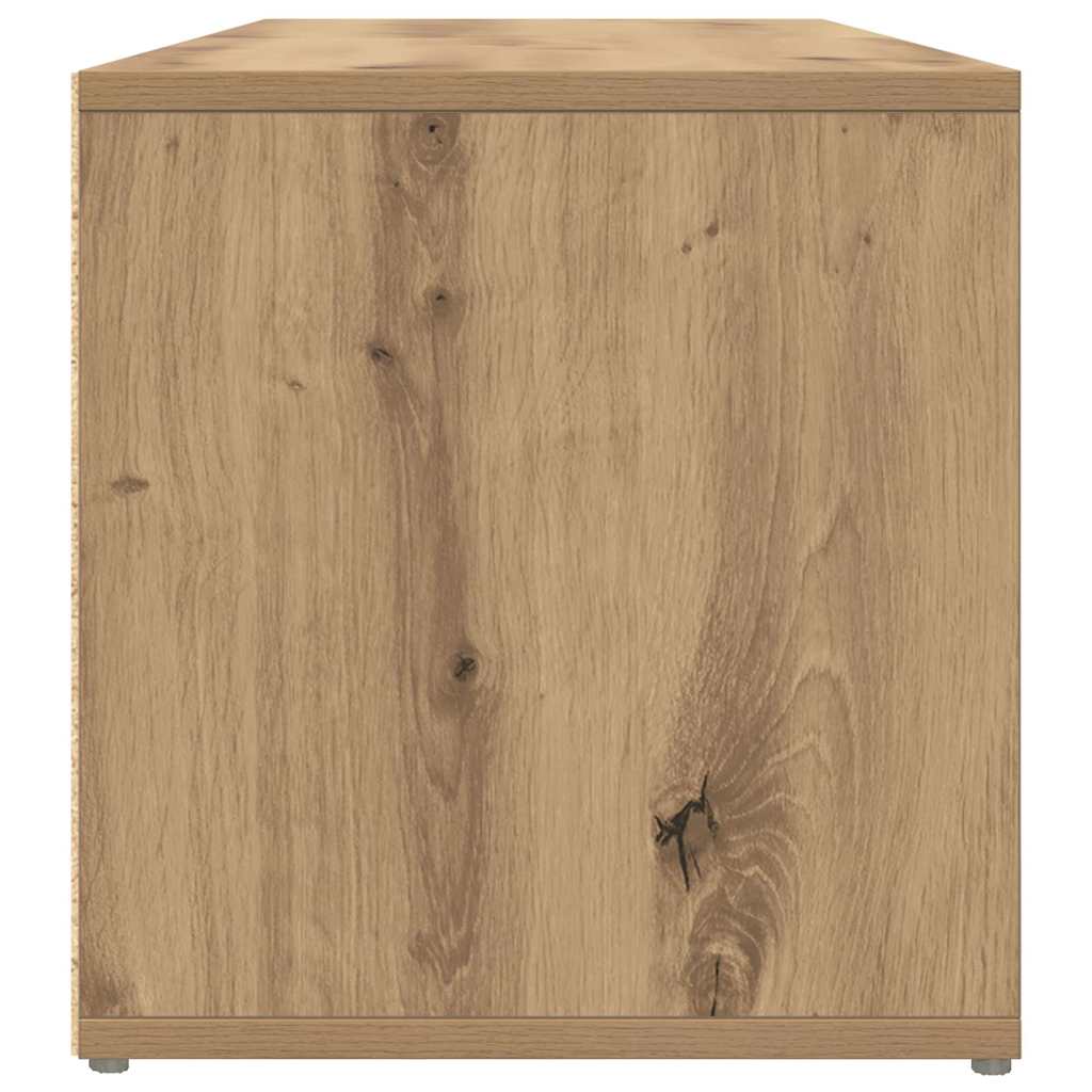 vidaXL Zestaw szafek RTV Montowane na ścianie Brązowy 72 x 35 x 37 cm