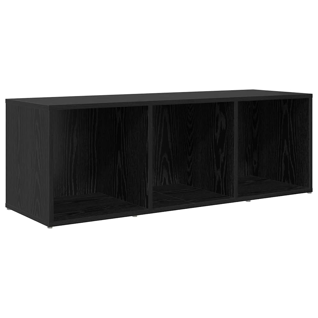vidaXL Zestaw szafek RTV Montowane na ścianie Czarny 72 x 35 x 37 cm