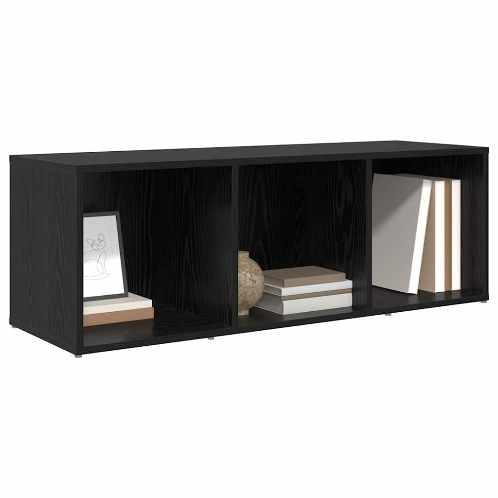 vidaXL Zestaw szafek RTV Montowane na ścianie Czarny 72 x 35 x 37 cm