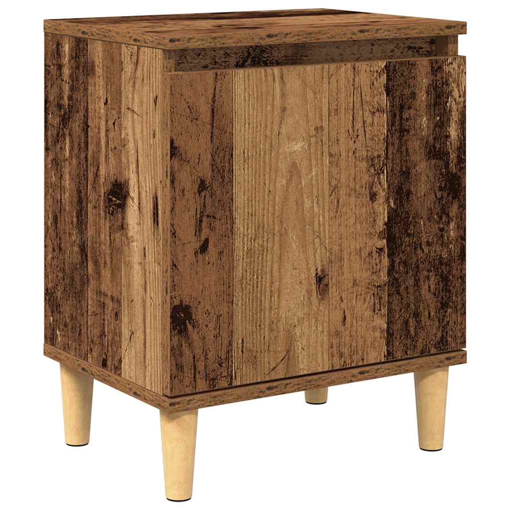 vidaXL Szafka Nocna Stare drewno 40 x 30 x 50 cm