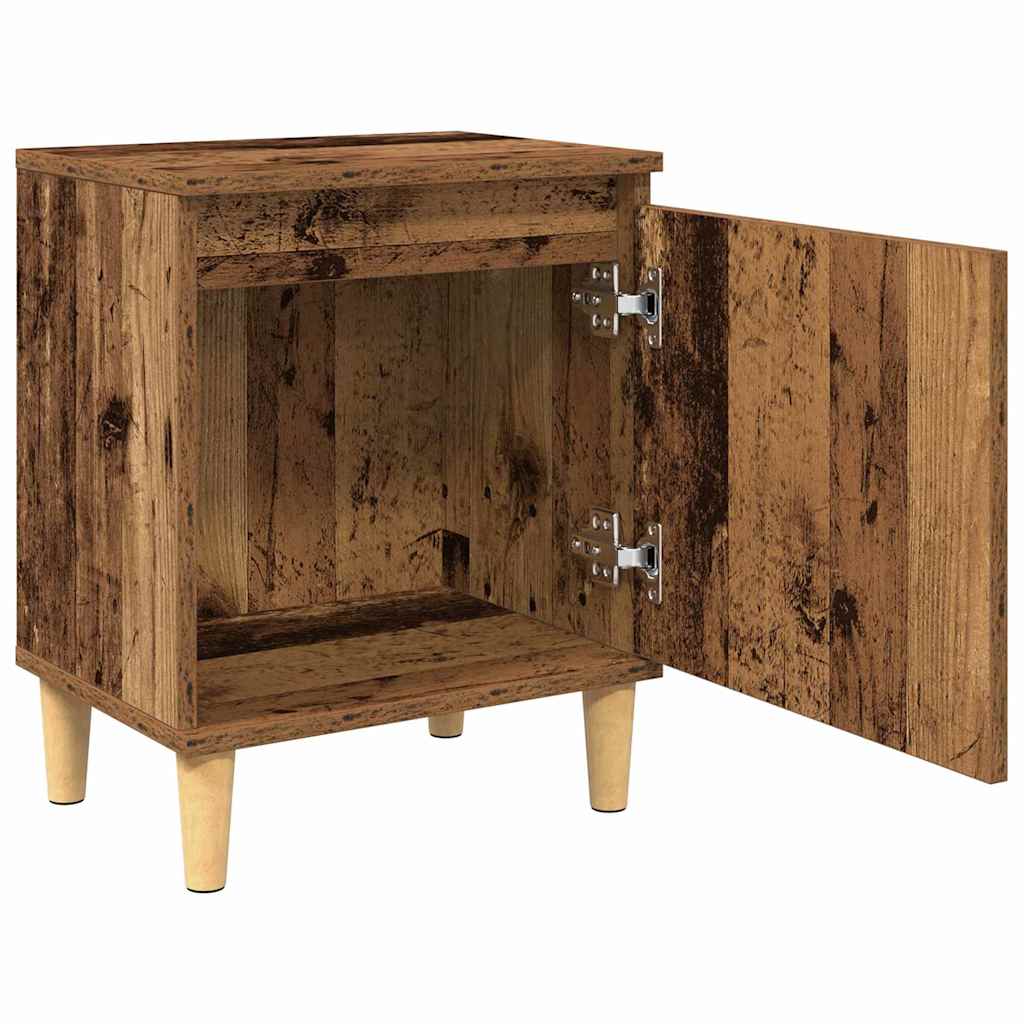 vidaXL Szafka Nocna Stare drewno 40 x 30 x 50 cm