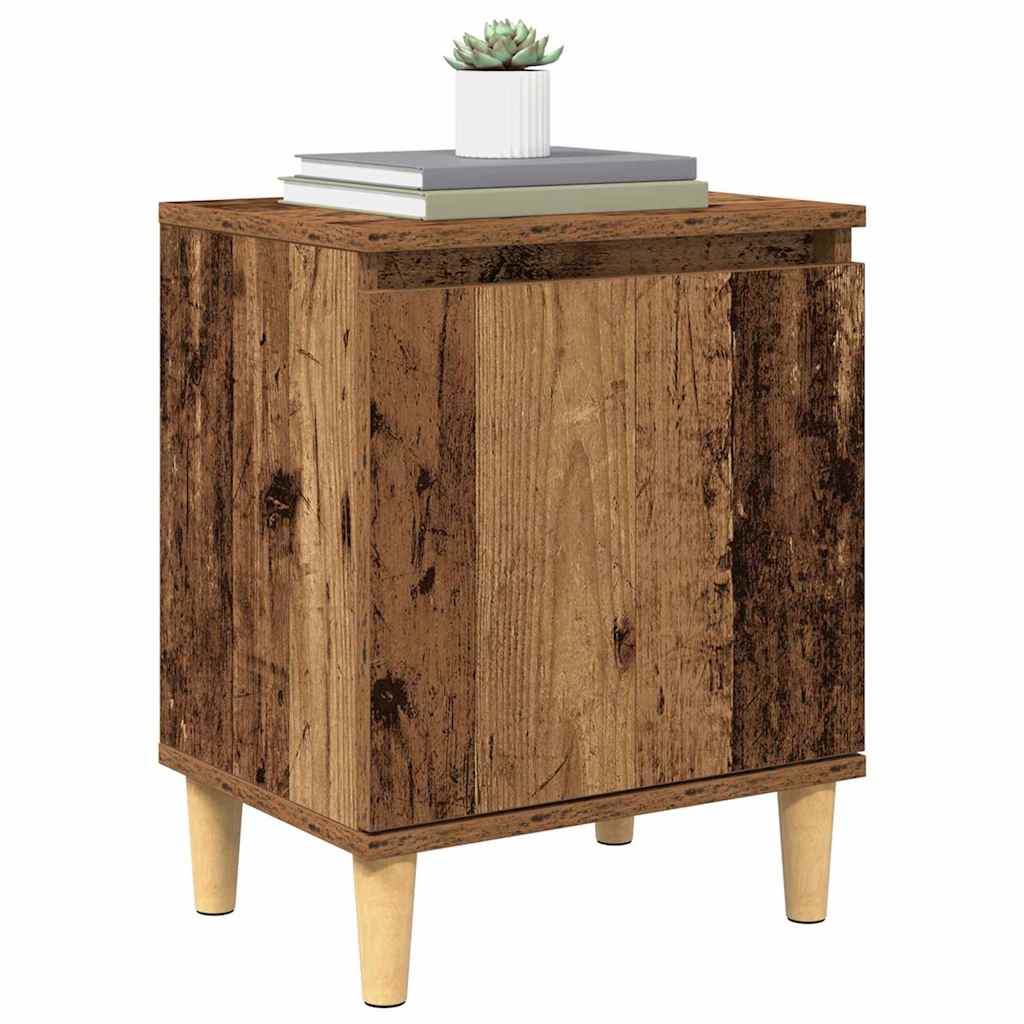 vidaXL Szafka Nocna Stare drewno 40 x 30 x 50 cm