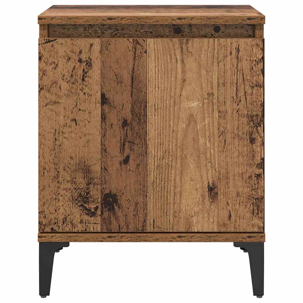 vidaXL Szafka Nocna Stare drewno 40 x 30 x 50 cm