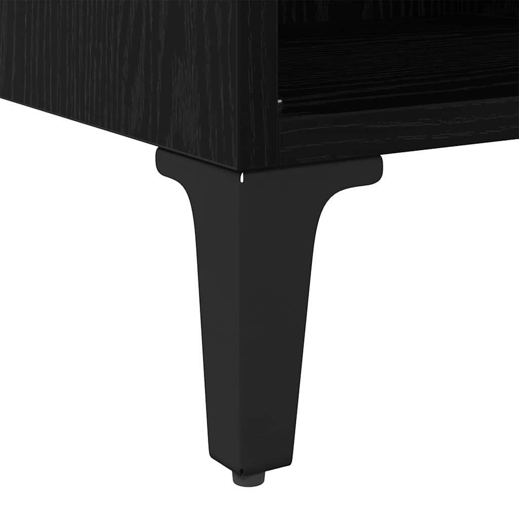 vidaXL Zestaw szafek RTV Czarny 103,5 x 30 x 50 cm Drewno inżynieryjne