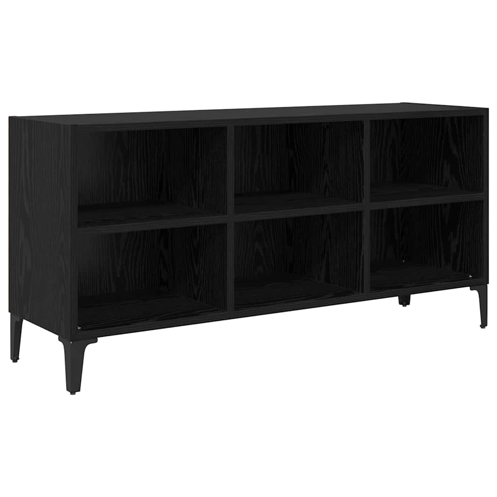 vidaXL Zestaw szafek RTV Czarny 103,5 x 30 x 50 cm Drewno inżynieryjne