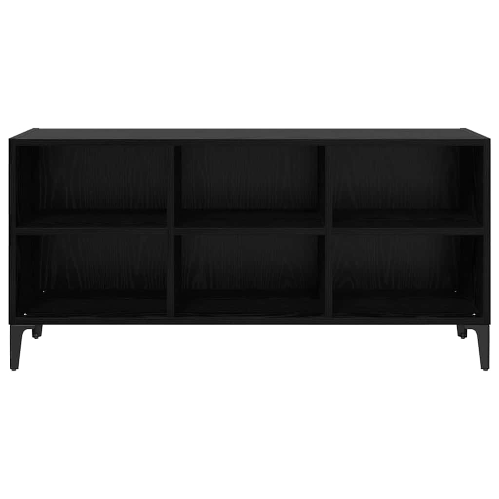 vidaXL Zestaw szafek RTV Czarny 103,5 x 30 x 50 cm Drewno inżynieryjne