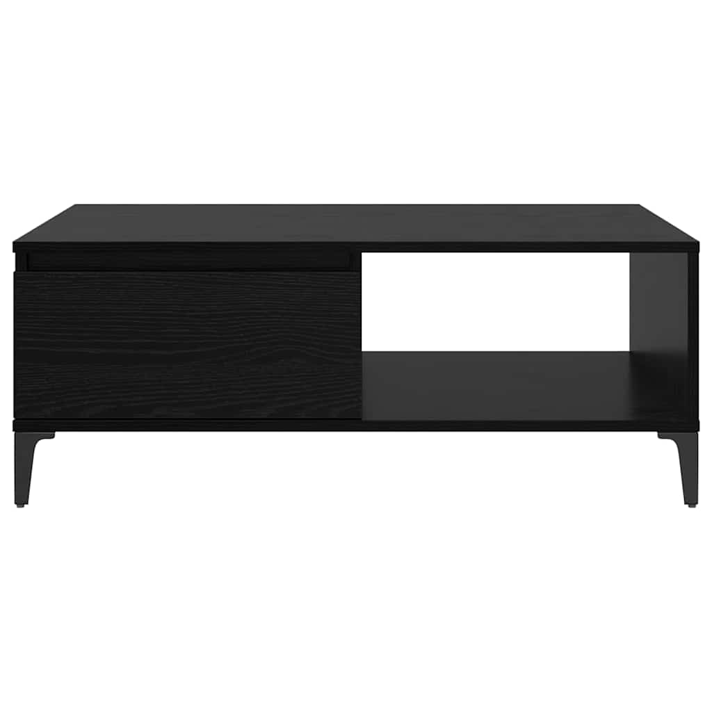 vidaXL Stolik kawowy Czarny dąb 90 x 60 x 35 cm