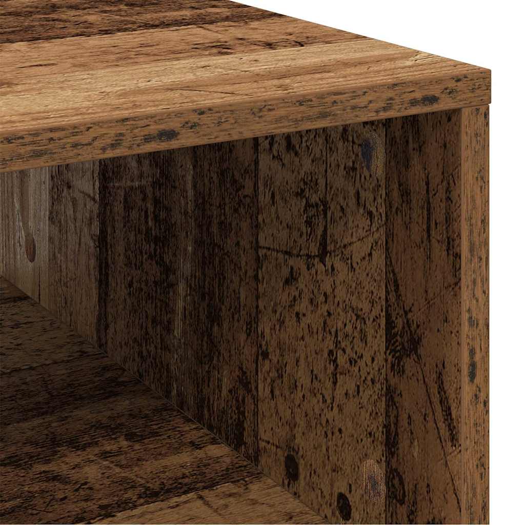 vidaXL Stolik kawowy Stare drewno 102 x 55 x 35 cm