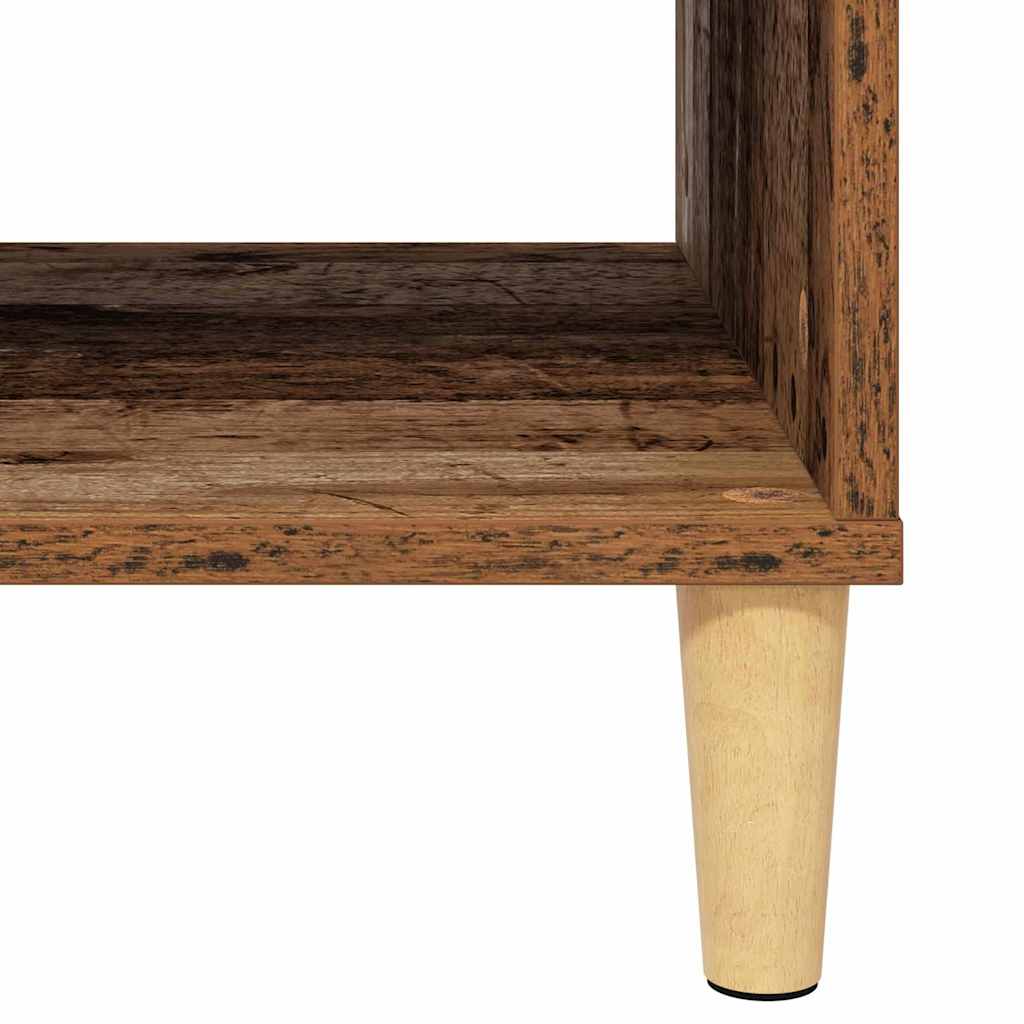 vidaXL Stolik kawowy Stare drewno 102 x 55 x 35 cm