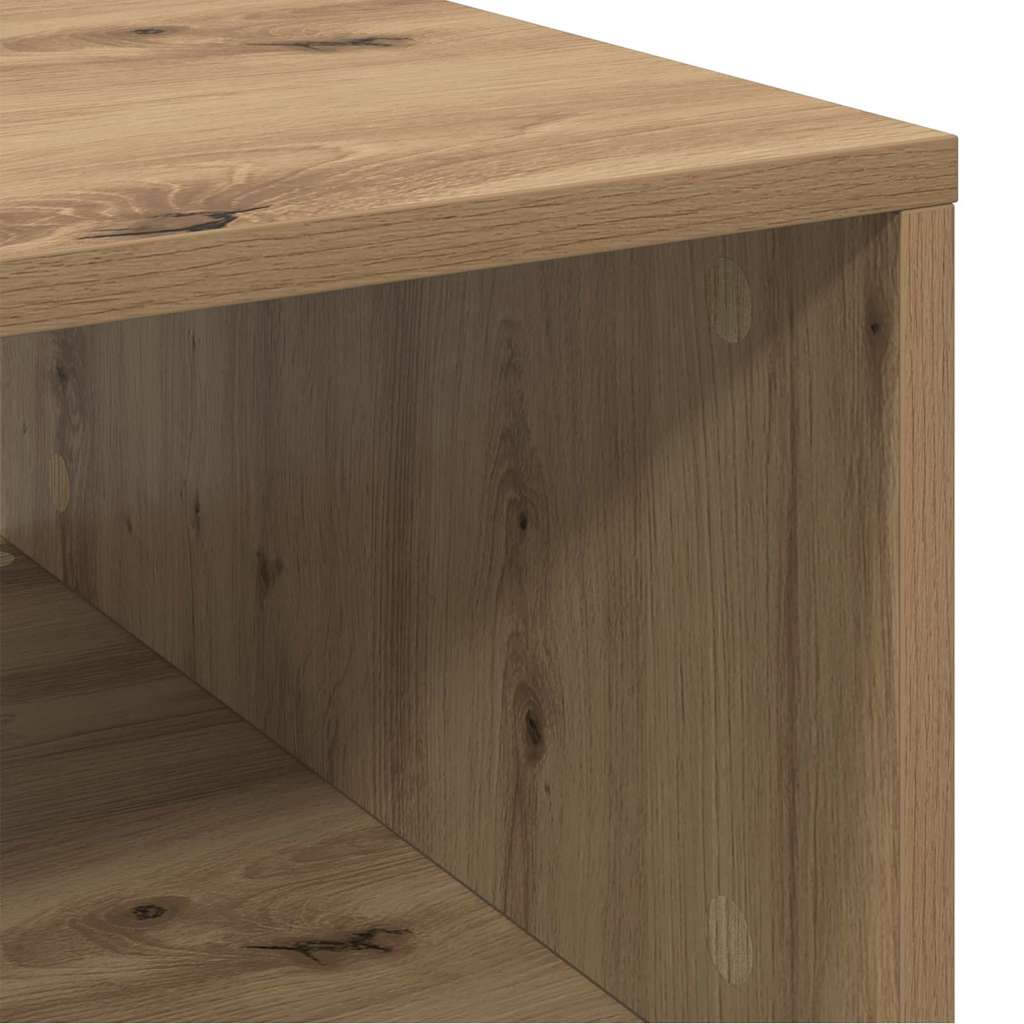 vidaXL Stolik kawowy Dąb rzemieślniczy 102 x 55 x 35 cm