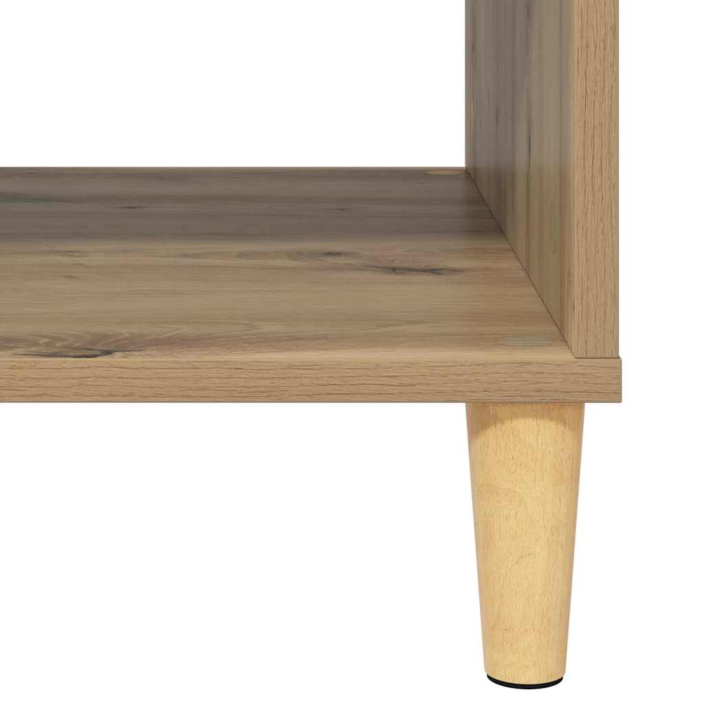 vidaXL Stolik kawowy Dąb rzemieślniczy 102 x 55 x 35 cm