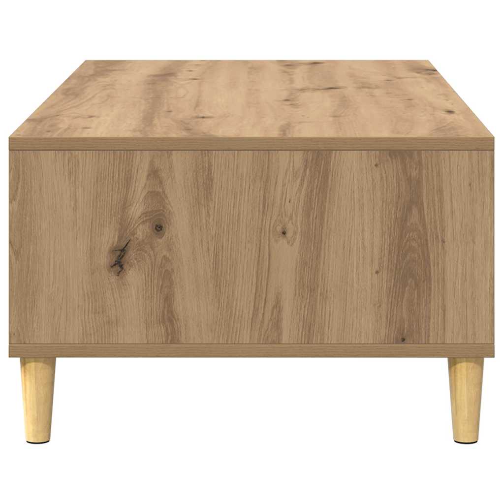 vidaXL Stolik kawowy Dąb rzemieślniczy 102 x 55 x 35 cm