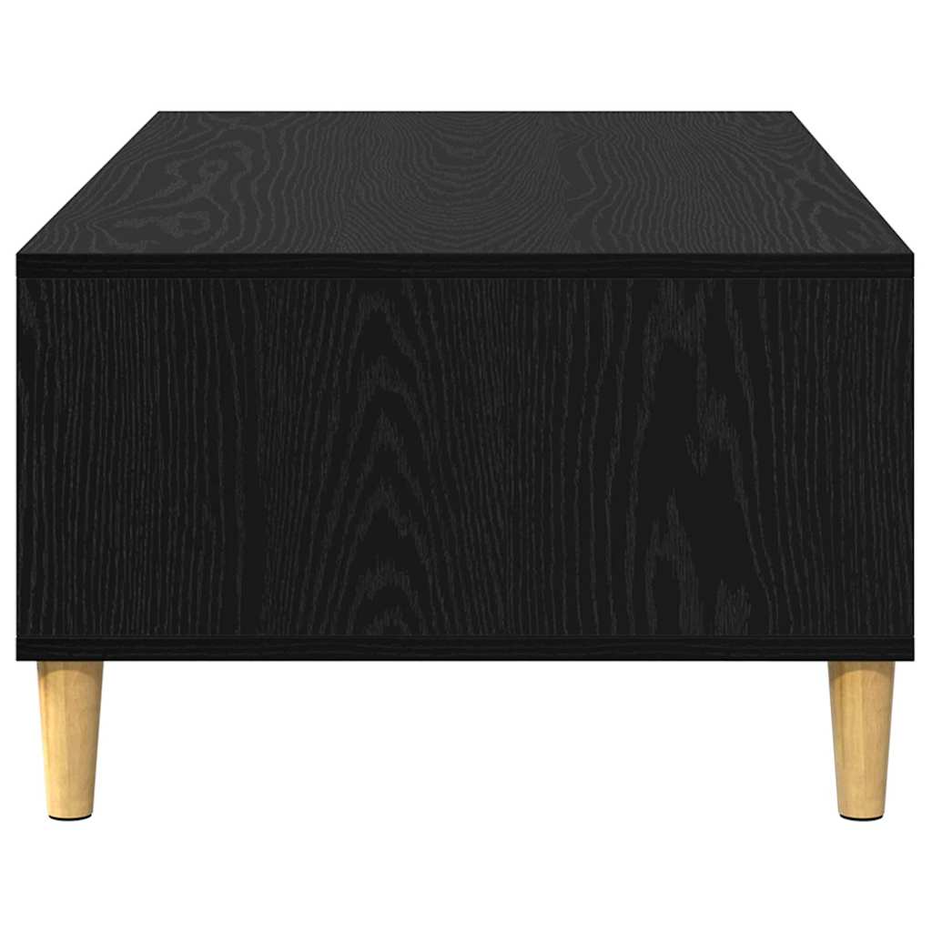 vidaXL Stolik kawowy Czarny Dąb 102 x 55 x 35 cm