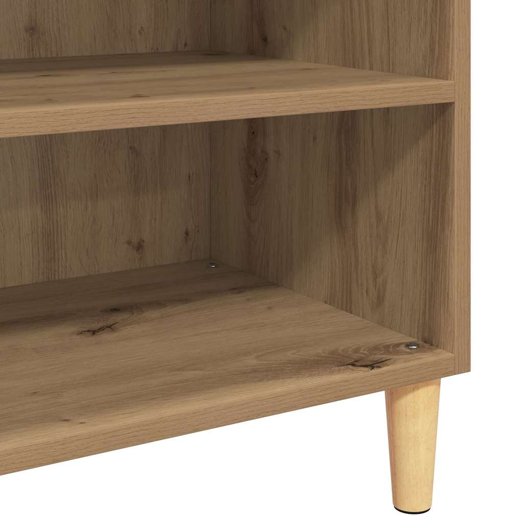 vidaXL Bufet Dąb rzemieślniczy 57 x 35 x 89.5 cm Drewno inżynieryjne