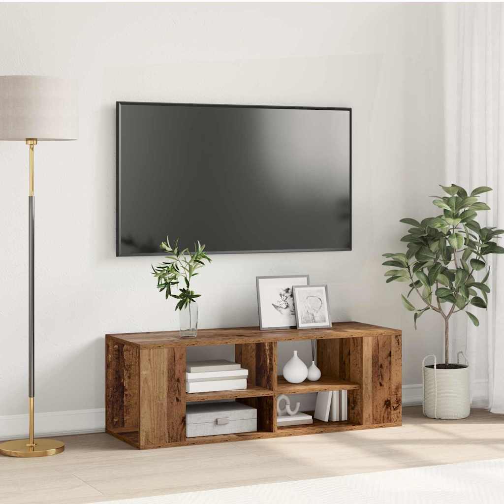 vidaXL Zestaw szafek RTV Stare drewno 102 x 35 x 35 cm