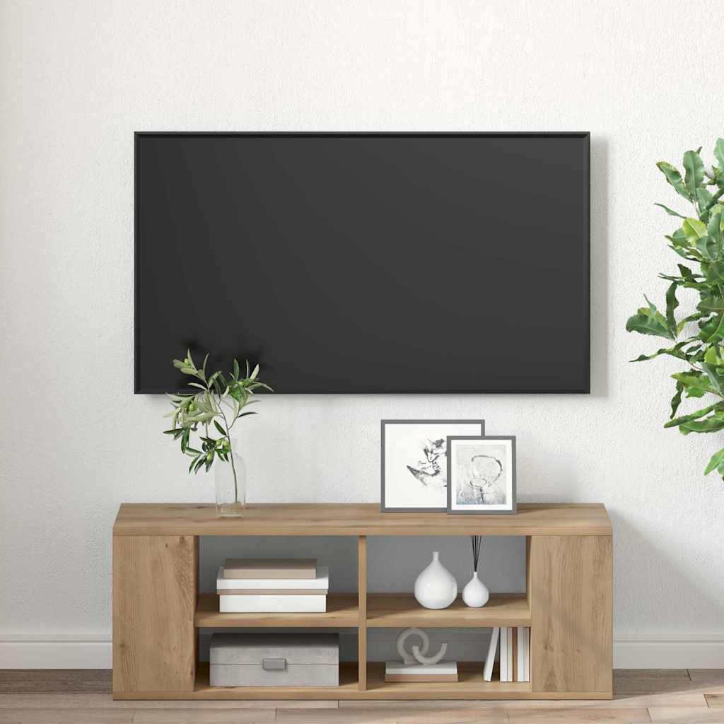 vidaXL Zestaw szafek RTV 102 x 35 x 35 cm Dąb rzemieślniczy