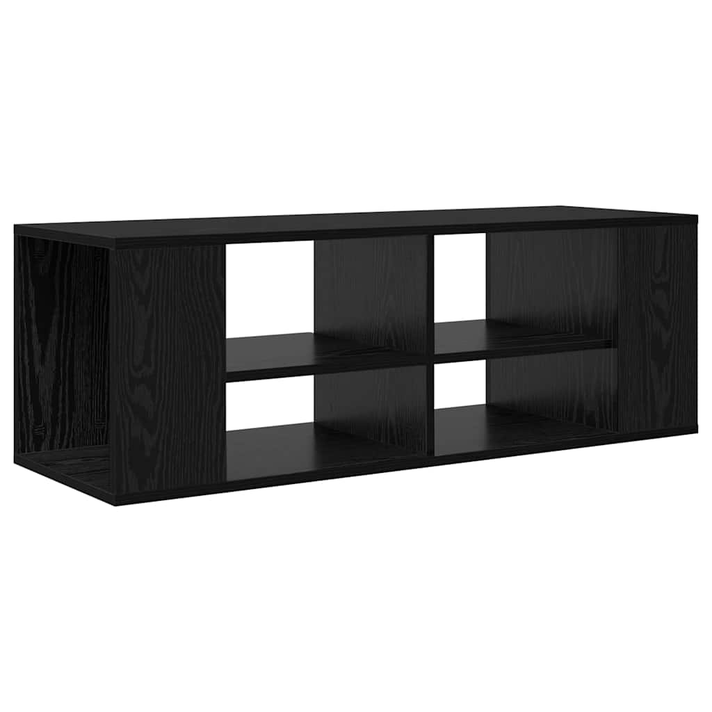 vidaXL Zestaw szafek RTV Czarny Dąb 102 x 35 x 35 cm