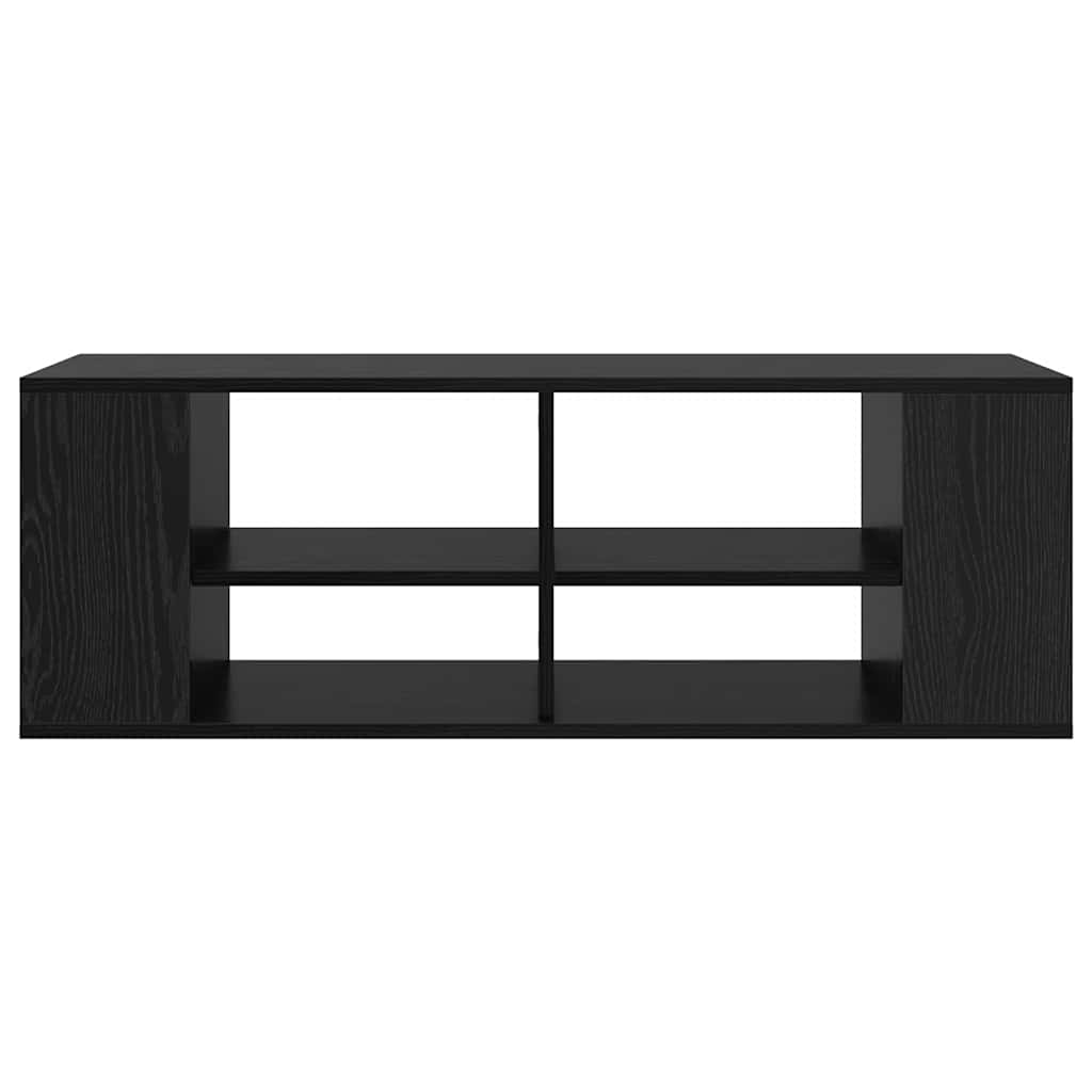 vidaXL Zestaw szafek RTV Czarny Dąb 102 x 35 x 35 cm